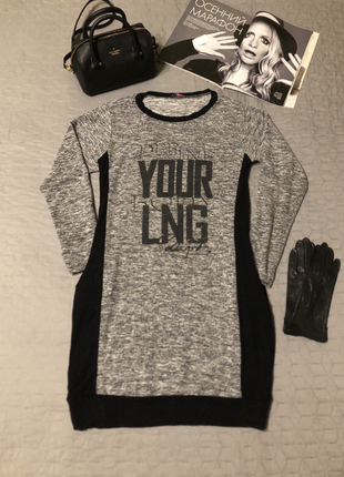 Комфортное, натуральное и стильное платье с карманами rosess, р. s-м-l, очень хорошее состояние