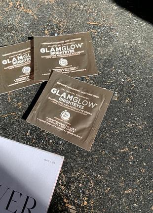 Тестер крему для очей glamlow brighteyes eye cream, 1мл