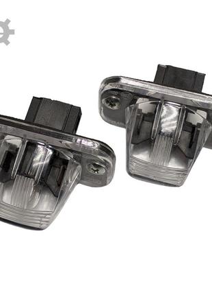 Фонарь подсветка номера ibiza seat 701943021 комплект 2шт