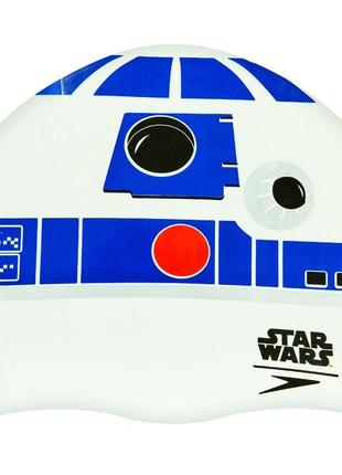 Шапочка для плавания speedo slogan print 808385c631 star wars белый-синий