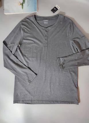 Легкий сірий реглан від livergy