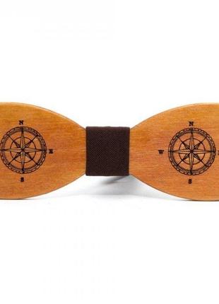 Деревянная галстук-бабочка gofin wood 11,5х4,5 см деревяный cl0083315