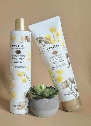 Бессульфатный шампунь и кондиционер pantene pro-v (сша)