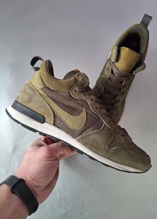 Кроссовки nike examples mid militia green