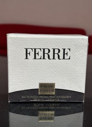 Парфюмированная вода gianfranco ferre ferre eau de parfum7 фото