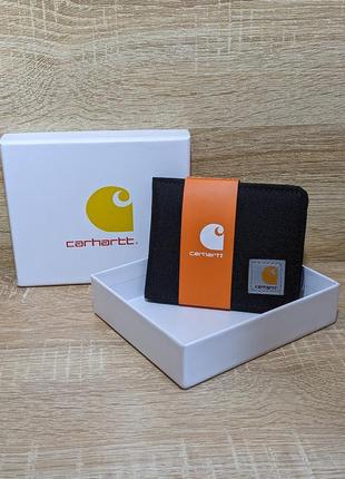 Carhartt стильний гаманець , чоловічий жіночий компактний гаманець кархарт, колір чорний