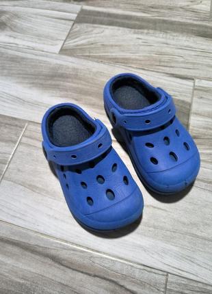 Теплые кроксы утепленные