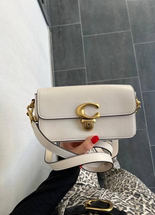 Кожаная сумочка coach