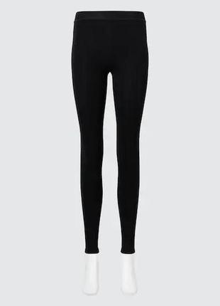 Термолеггинсы с экстра-теплой подкладкой heattech extra warm uniqlo
