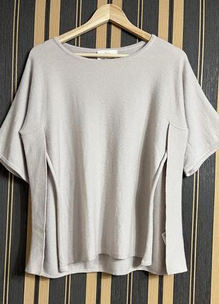 Daddy's daughters cashmere s кашеміровий светр із коротким рукавом