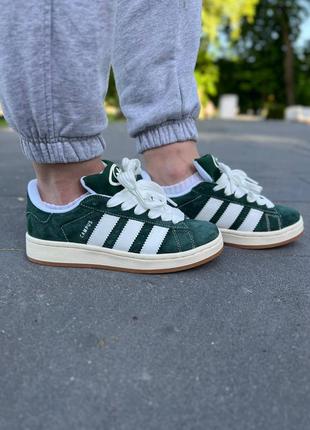 Кроссовки adidas campus green8 фото