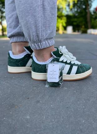 Кроссовки adidas campus green6 фото