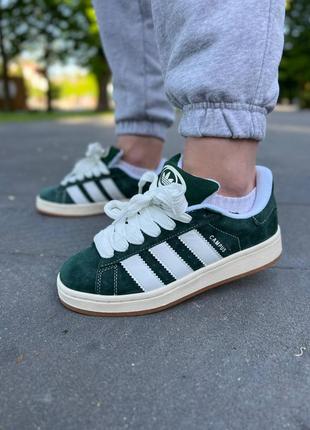 Кроссовки adidas campus green2 фото