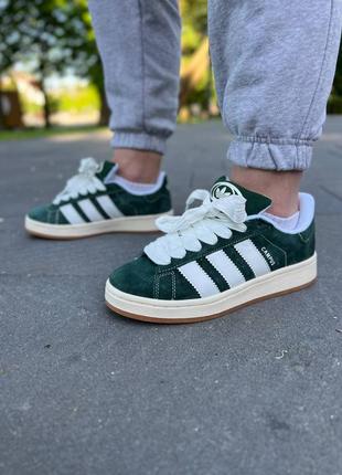 Кроссовки adidas campus green4 фото