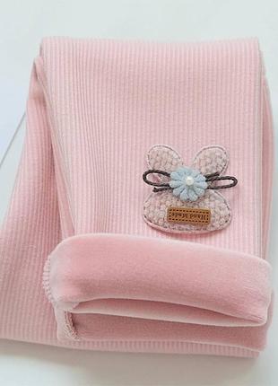 Теплі лосини на плюші для дівчат 2