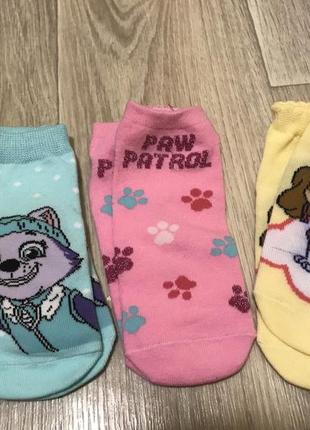 Носки 31-34 щенячий патруль