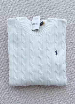 Хлопковый свитер polo ralph lauren