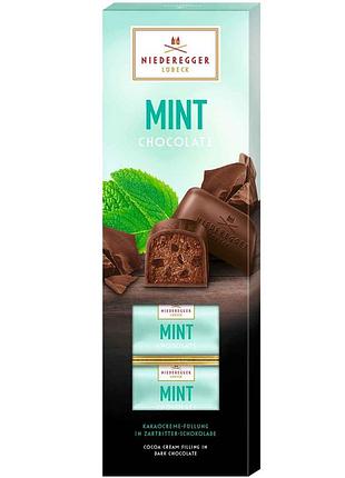 Конфеты niederegger chocolate mint zartbitter 100g