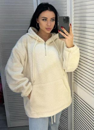 Меховое худи