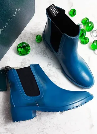 Emu australia оригінал гумові чоботи чeлсі з хутряною устілкою