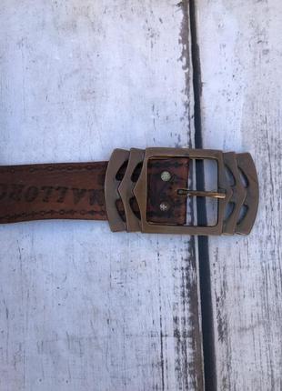 Ремень мужской кожаный