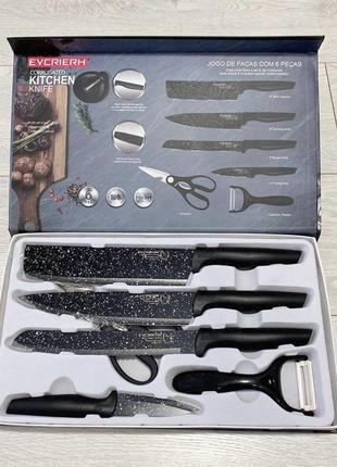 Набір кухонних ножів evcrierh - 6 предметів1 фото