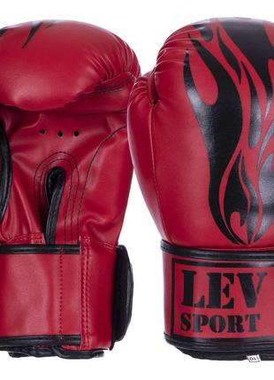 Перчатки боксерские lev ur lv-2958 класс 10-12 унций цвета в ассортименте