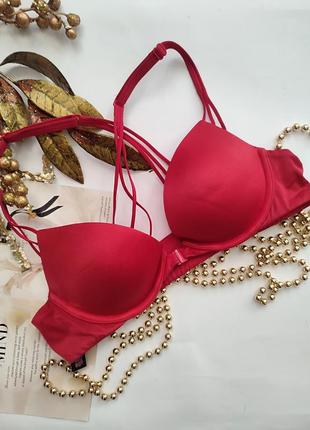 Бюстгальтер victoria's secret 75a push up 34a с застежкой спереди