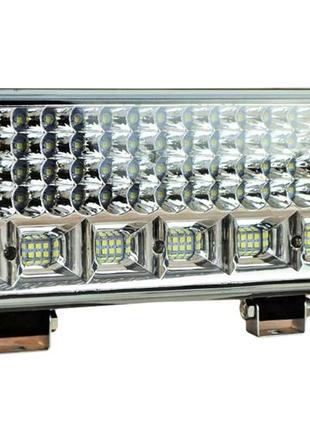Прямоугольная led фара,  1шт 300w 12-24v  (30см х 12,5см х 5см) (ближний + дальний свет)