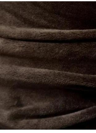 Отрез ткани стрейч-велюр