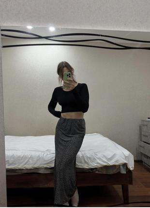 Максі спідниця лео