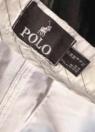 Polo cargo linen shorts4 фото