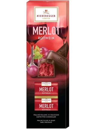 Конфеты niederegger merlot rotwein zartbitter 100g