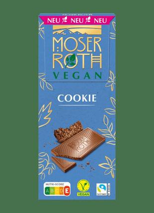 Шоколад moser roth vegan cookie 125g