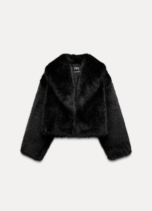 Вкорочена шуба zara