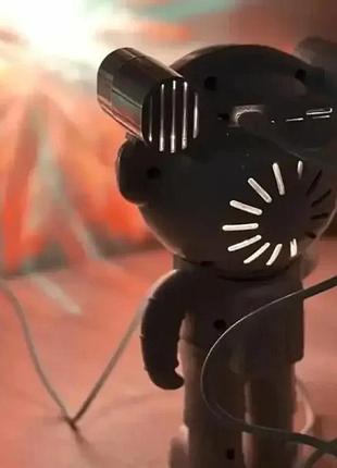 Стильный музыкальный проектор, проектор астронавт , с встроенной bluetooth колонкой