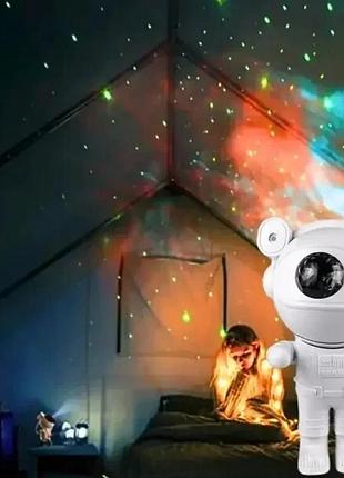 Стильный музыкальный проектор, проектор астронавт , с встроенной bluetooth колонкой