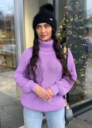 Свитер с горловиной 3