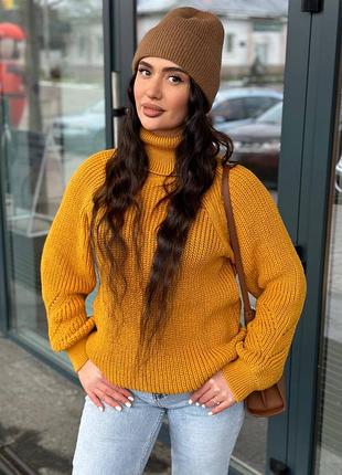 Свитер с горловиной 7