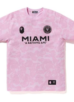 Футболка bape x inter miami1 фото