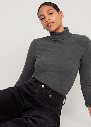 Женская водолазка в рубчик old navy