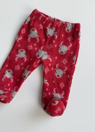 Новогодние штанишки 56р