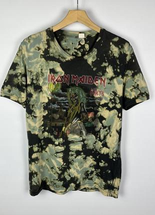 Vintage iron maiden арон мейден винтажная мужская футболка мерч
