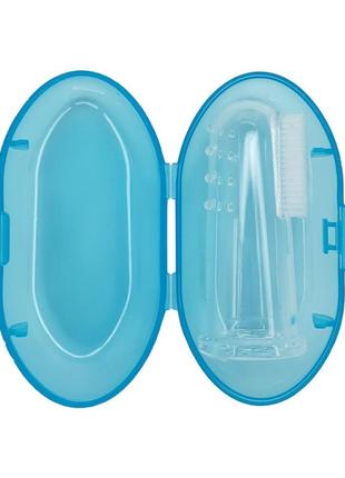 Силіконова зубна щітка для ясен mgz-0706 (blue в найкращу ціну на pokuponline