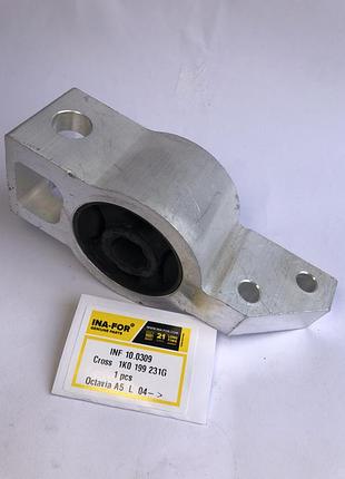 Сайлентблок переднього важеля vw golf 5 / caddy 3 / jetta / гольф / кадді / джетта