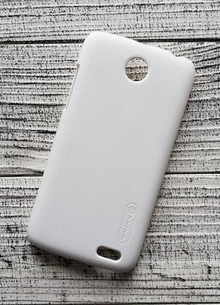 Чехол lenovo a516 накладка для телефона белый nillkin