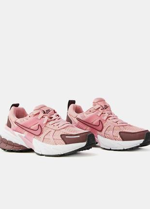 Кроссовки vegas nike v2k "light pink"