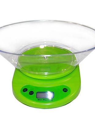 Ваги кухонні, 5кг, цифрові, з чашею