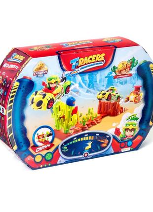 Ігровий набір стрибок орла t-racers ptrsd014in01 з трампліном