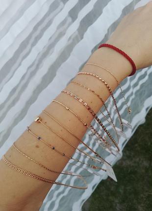 Ланцюжки з медичного золота від 90 грн.